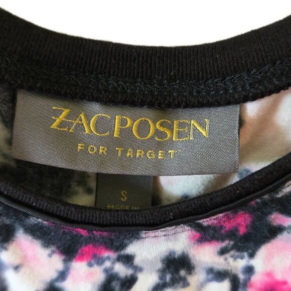 Zac Posen for Target Tie-Dyed Keyhole Bodycon Mini Dress Size Small - Picture 2 of 4